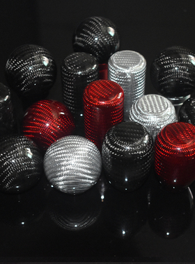 汽车改装碳纤维排档头自动手动档手球通用档把头波棍头换挡排挡杆