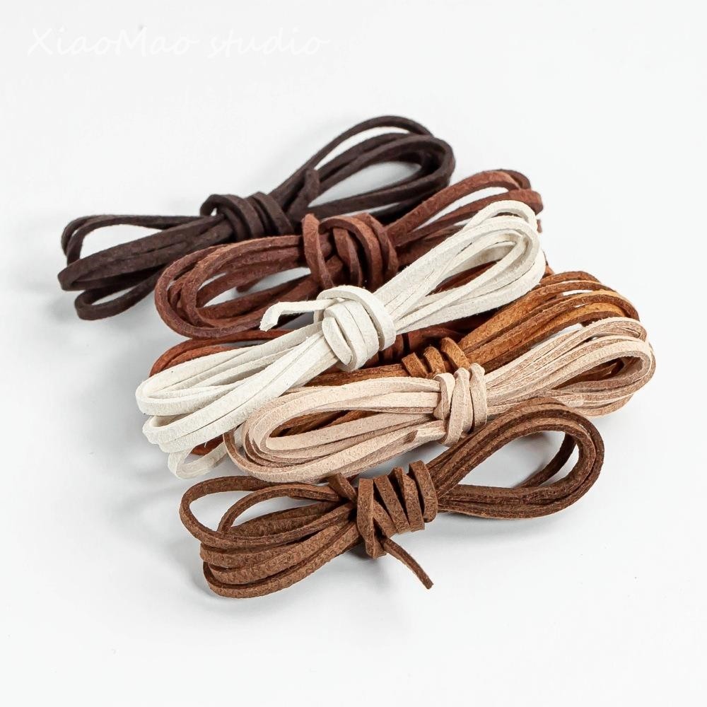 新品绒皮绳手搓棉线蜡绳DIY手工饰品配件材料手链项链编织绳子