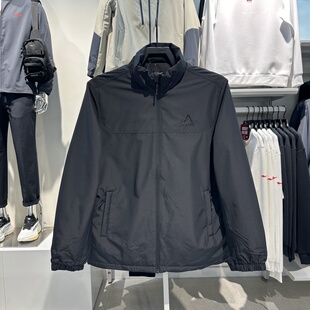 鸿星尔克外套男2025年冬季新款保暖加厚风衣防风外套11225408296
