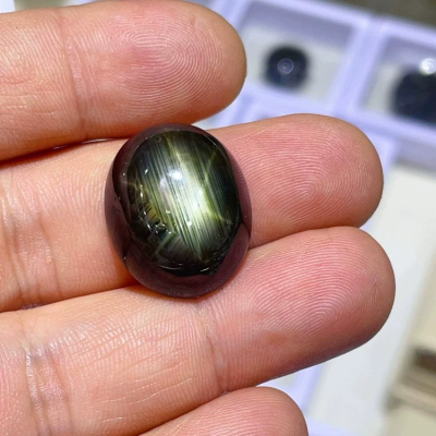 天然星光蓝宝石特价包邮