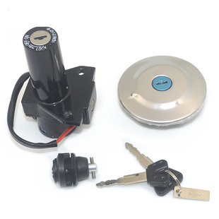 适用雅马哈摩托车JYM150 6飞致YS150天剑YBR电门锁套锁油箱盖