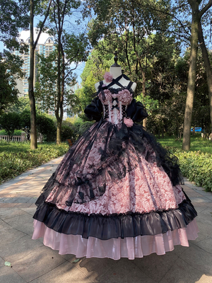 连衣裙花嫁lolita魔女