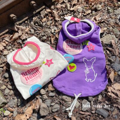BeartoffyPet日单宠物衣服奶猫狗茶杯犬约克夏可爱背心t恤棉透气