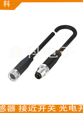 巴鲁夫BCC02R5双头连接电缆 BCC M313-M313-30-300-PX0334-003