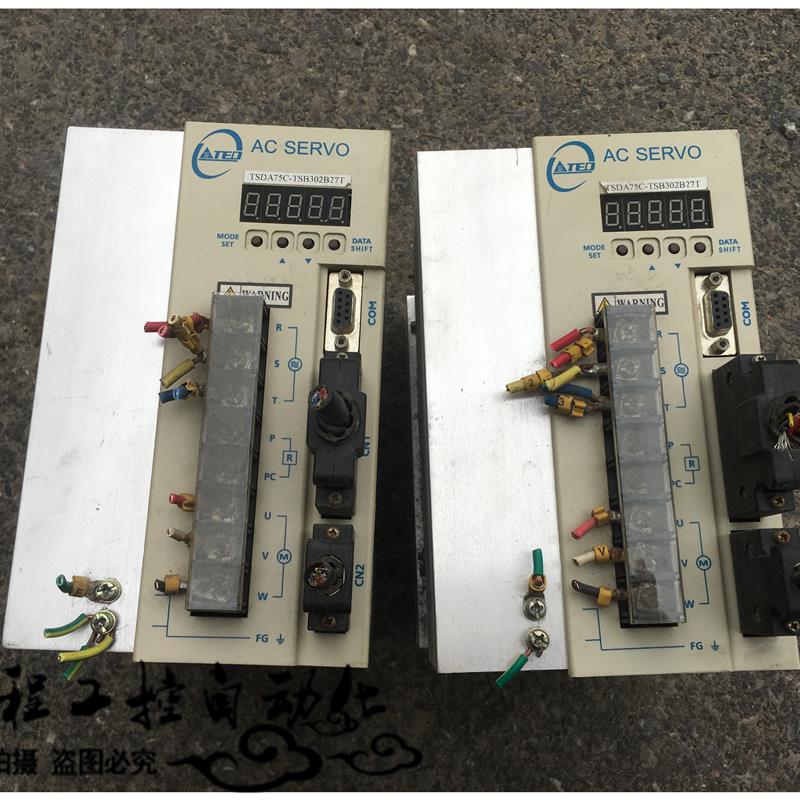 议价TSDA-75C TSDA75C-TSB302B27T 伺服驱动器 功能测试OK