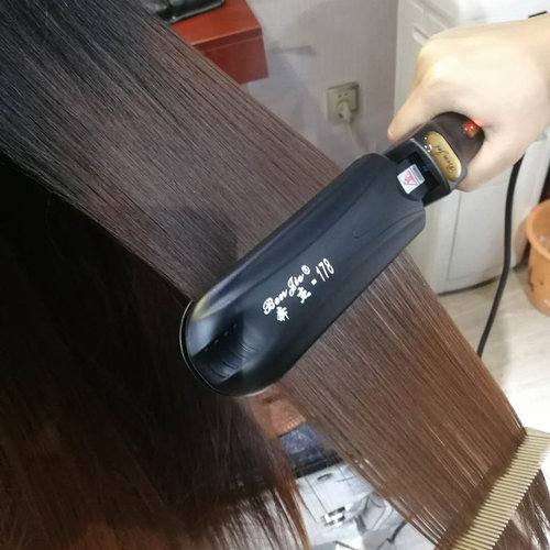 夹板湿两用负离子干拉直发器