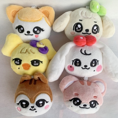 IVE CHERRY 张元英 直井怜 安宥真 MINIVE 钥匙扣挂件 keychain