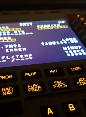 空客320 模拟飞行舱 MCDU FSX P3D