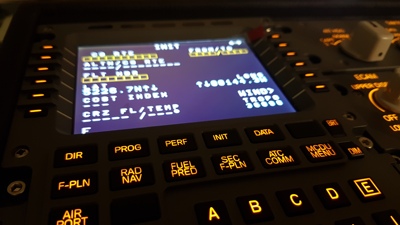 空客320 模拟飞行舱 MCDU FSX P3D