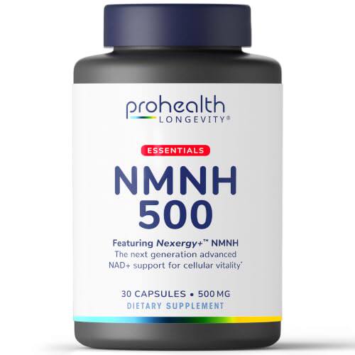 现货美国ProHealth Essentials NMNH 500 NAD前体500毫克30粒胶囊