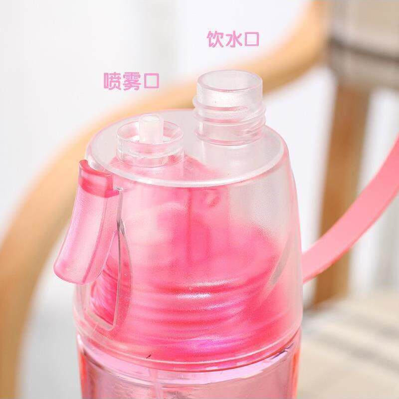多功能爬山水杯喷雾杯子喷水杯户外运动水壶儿童可携式学生喷射水