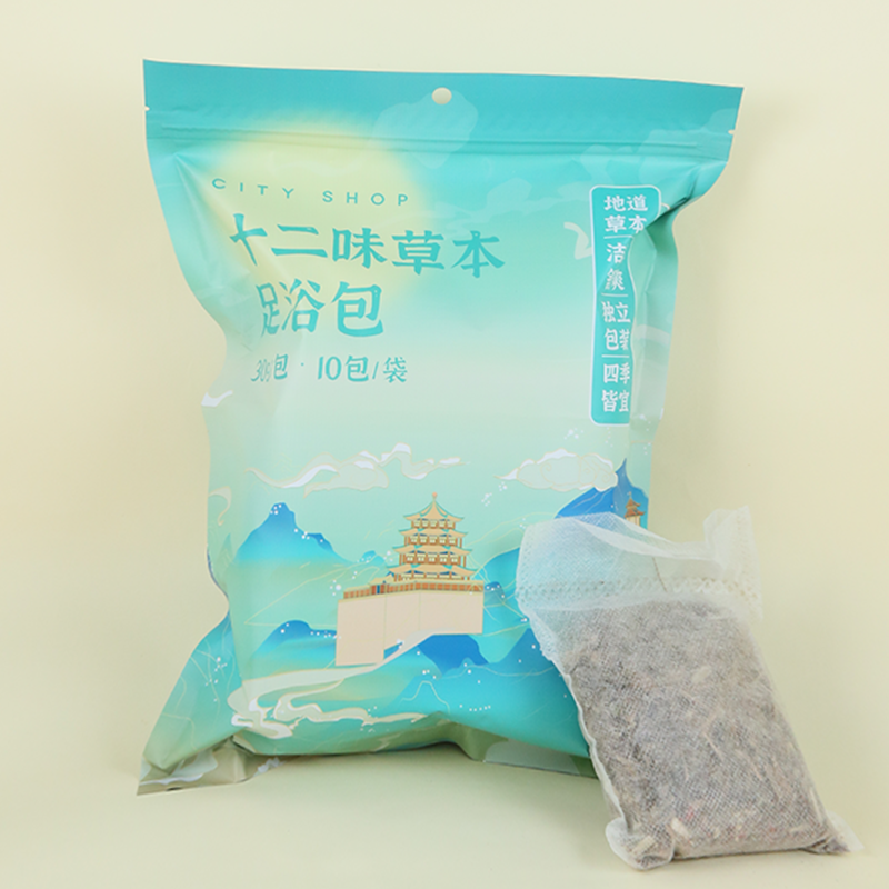 城市小铺十二味草本足浴包（