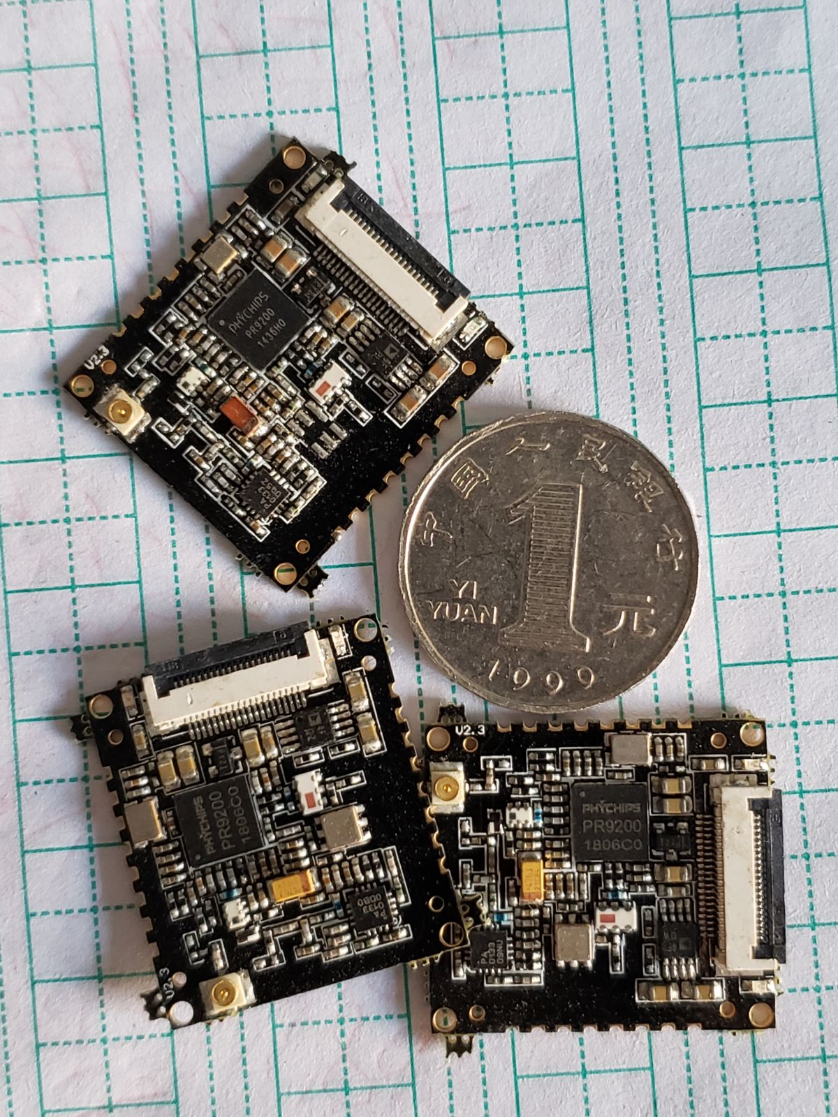 请看清介绍 不完整品(会自己DIY)RFID超高频射频识别 PR9200 模块