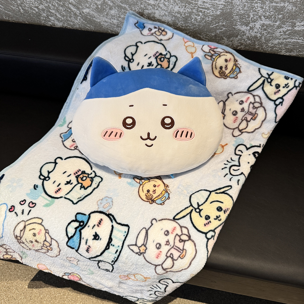 可爱卡通抱枕被子两用靠枕办公室午睡枕头空调毯子二合一车载靠垫