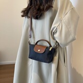 小众新款 饺子包包2025时尚 休闲百搭斜挎手机包可爱简约手提小包