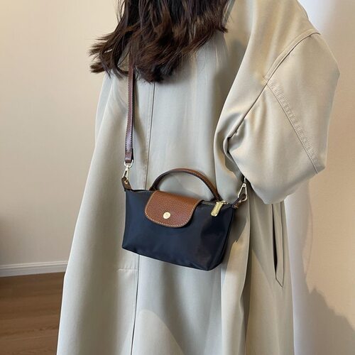 小众新款饺子包包2025时尚休闲百搭斜挎手机包可爱简约手提小包