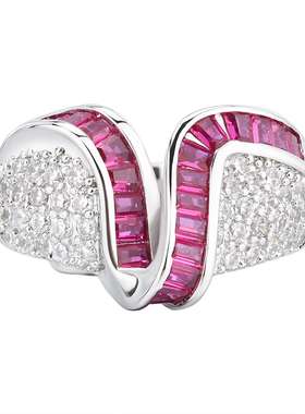 高含量高碳钻轻奢戒指