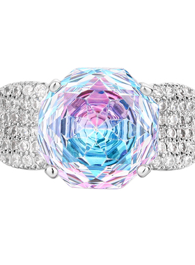 高含量高碳钻轻奢戒指