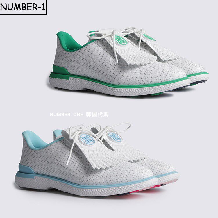 韩国代购GFORE高尔夫球鞋26年女款时尚流苏透气轻质英伦球鞋