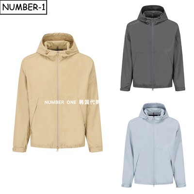 韩国代购st andrews高尔夫球服26年男春纯色徽标刻字连帽长袖上衣