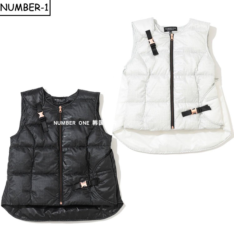 韩国代购MARK LONA高尔夫球服25年女款冬季保暖轻质防风羽绒马甲