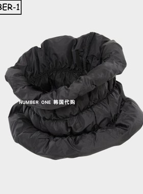 韩国代购w angle高尔夫配饰25年女冬季纯色百搭保暖护颈脖套围脖