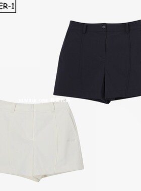 韩国代购APC高尔夫球服26年女款秋季时尚纯色弹力舒适运动短裤
