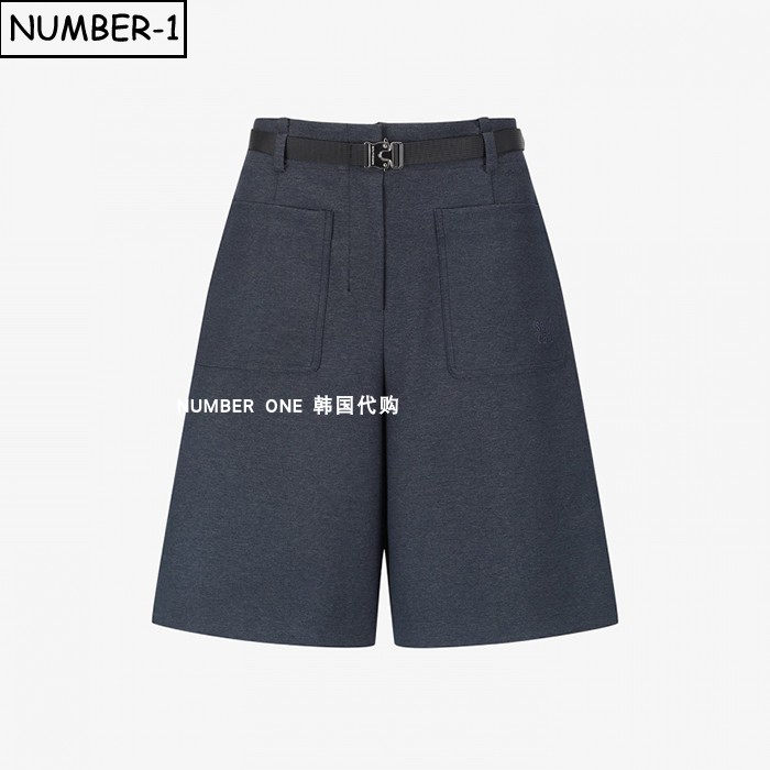 韩国代购southcape高尔夫球服26年女夏可拆卸腰带徽标口袋运动裤