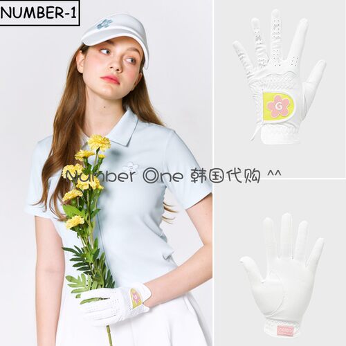 韩国代购goxo高尔夫手套23年女ins透气舒适排汗运动手套golf配饰