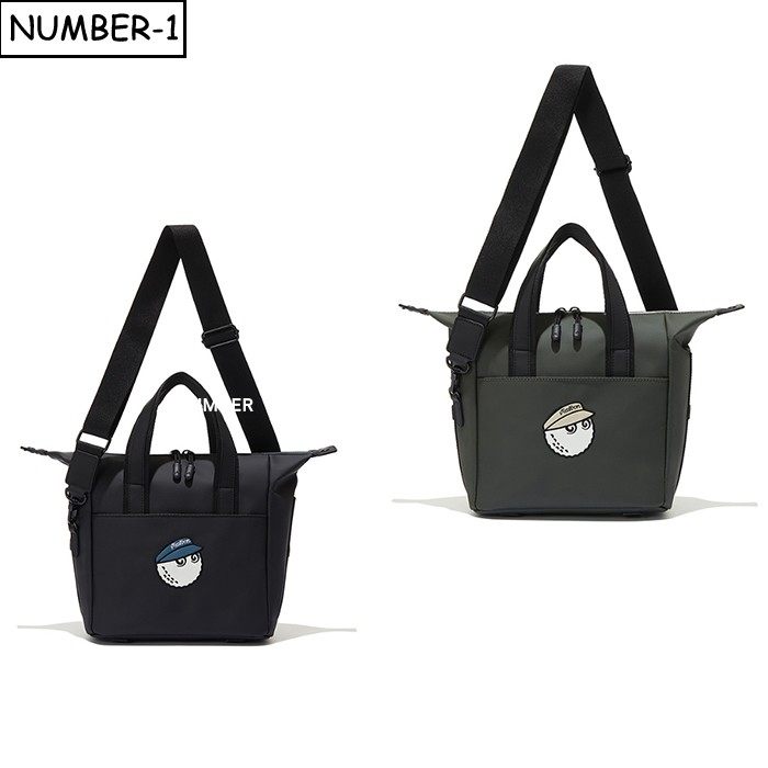 韩国代购malbon高尔夫球包26年男女春季徽标图案拉链手提包托特包