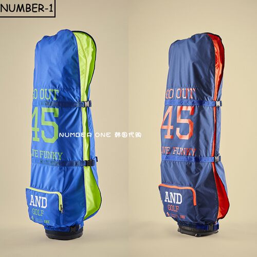 韩国代购AND GOLF高尔夫配饰23年男女时尚数字轻便航空包旅行包