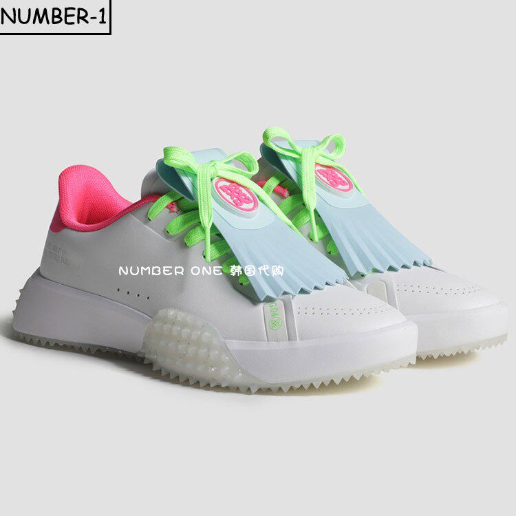 韩国代购GFORE高尔夫球鞋25年新款女士四季时尚彩色流苏运动球鞋