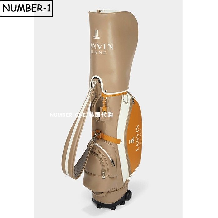 韩国代购高尔夫球包26年男女春可拆卸肩带拉杆球童包站立包单肩包
