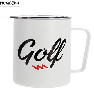 韩国代购bunkershop高尔夫水杯24年男女简约字母标志354ml马克杯