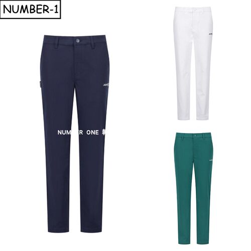 韩国代购pearly gates高尔夫球服26年女春季吸湿速干侧口袋运动裤