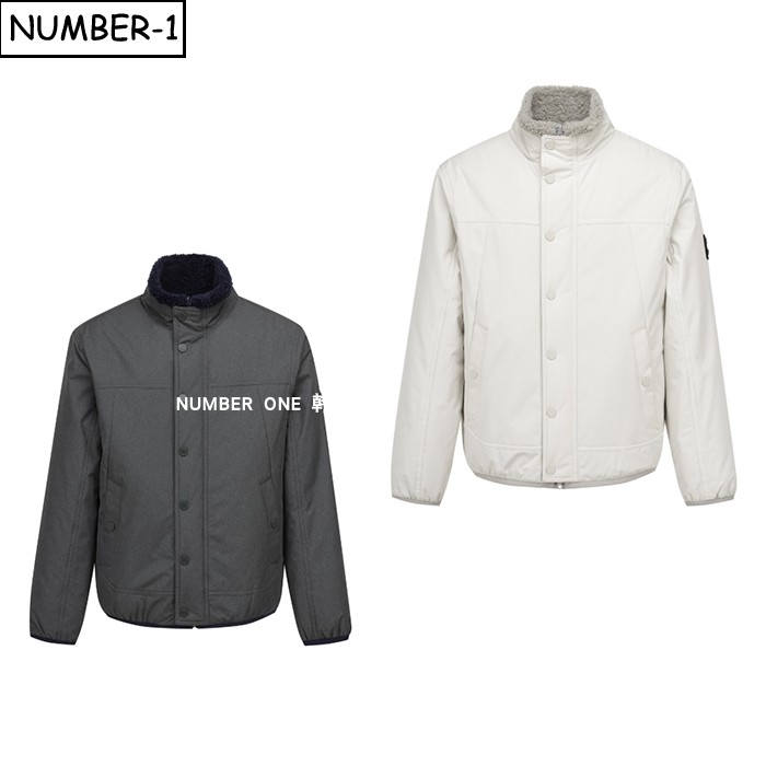 韩国代购st andrews高尔夫球服25年男冬季徽标口袋小高领双面上衣