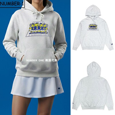 韩国代购bunkershop高尔夫球服26年男女春季舒适亲肤休闲连帽卫衣