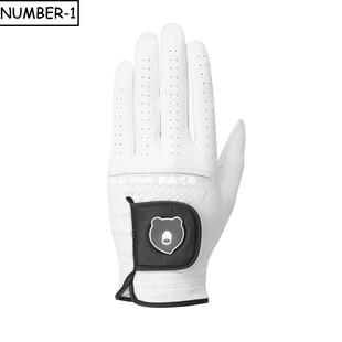 韩国代购golden bear高尔夫手套24年男女春可拆卸球标记羊皮手套