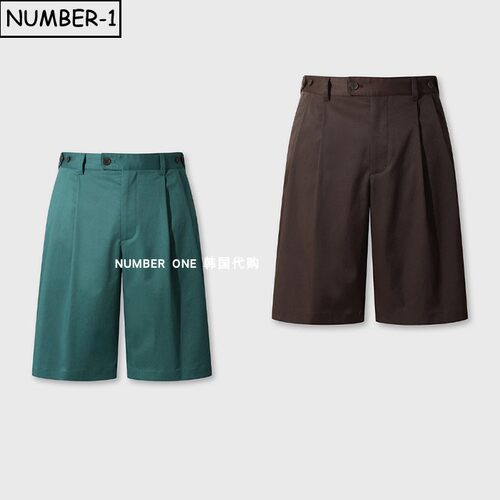 韩国代购waac高尔夫球服26年男夏纯色徽标刺绣侧口袋运动裤半身裤