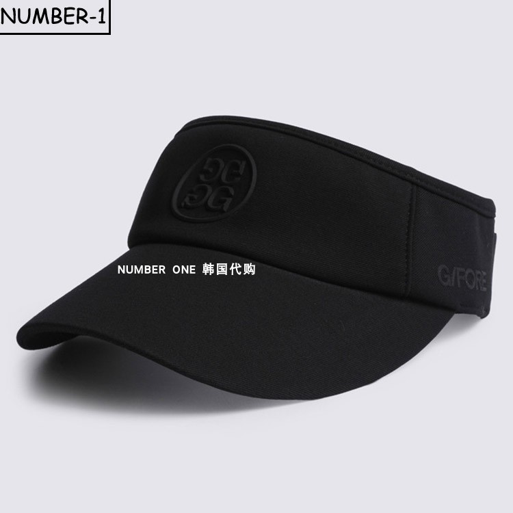 韩国代购GFORE高尔夫球帽25年女款四季防晒遮阳纯色无顶运动球帽