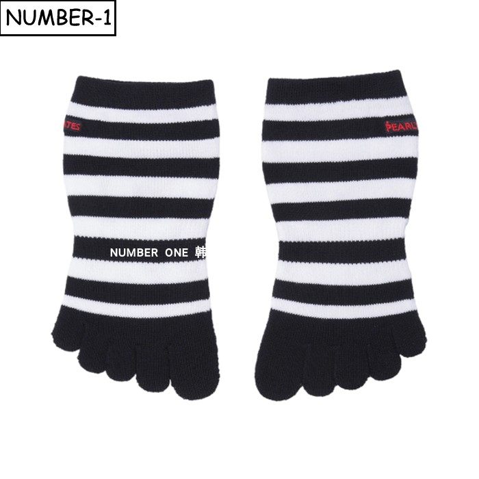 韩国代购pearly gates高尔夫球袜25年男冬徽标星星符号条纹运动袜