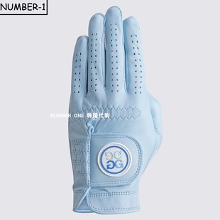 韩国代购GFORE高尔夫手套25年男女四季舒适轻质百搭golf五指手套