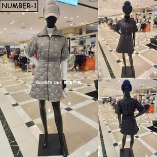 连衣裙 bunny高尔夫球服25年女冬徽标绗缝衬垫短袖 韩国代购 master