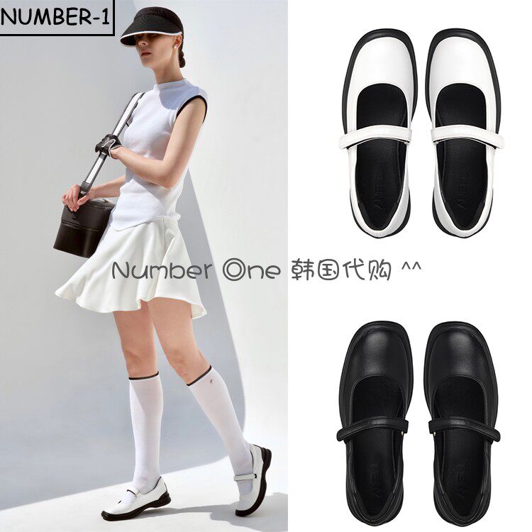 韩国代购ANELL高尔夫球鞋23年女夏优质无钉极简轻质增高防滑凉鞋