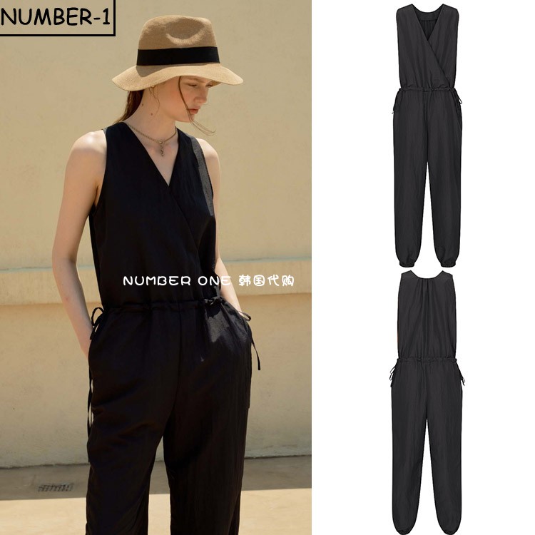 韩国代购MONDAY FLOW高尔夫球服24年女夏时尚百搭薄款无袖连衣裤