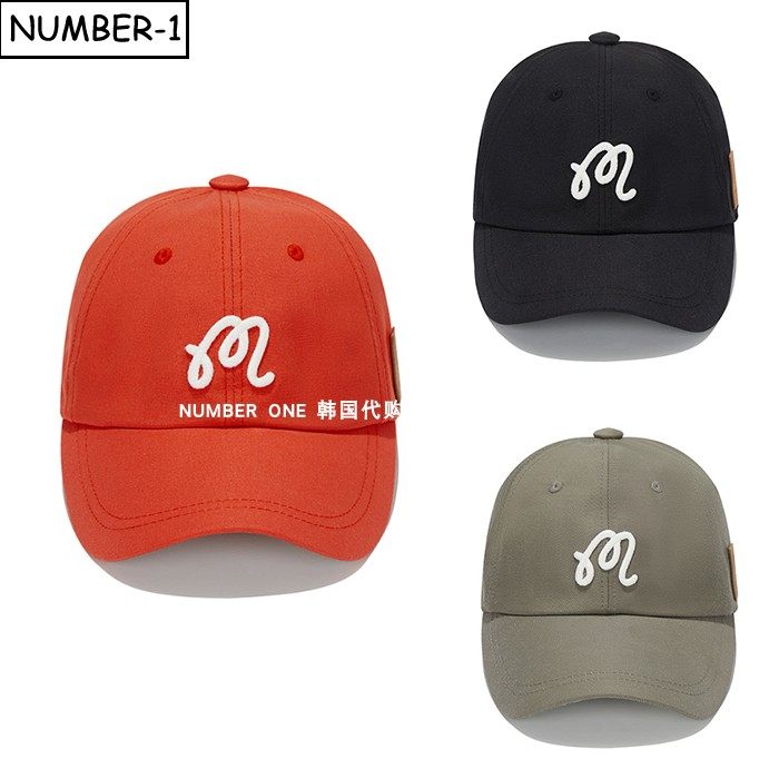 韩国代购malbon高尔夫球帽26年男女春季纯色徽标图案运动帽休闲帽