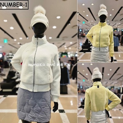 过季折扣韩国代购master bunny高尔夫球服女冬羊毛针织小高领外套