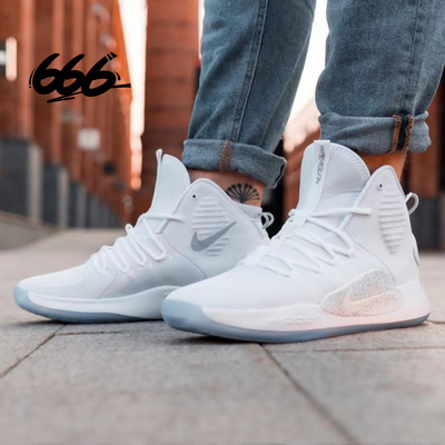 耐克男子耐磨高帮实战篮球鞋
