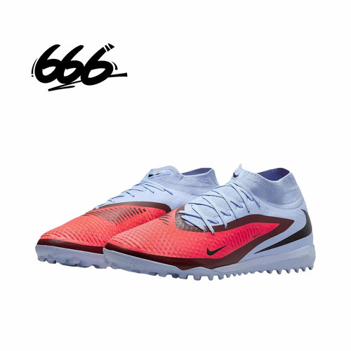 NIKE/耐克 Phantom 6 Academy 中帮TF碎钉人造草足球鞋HQ2277-400