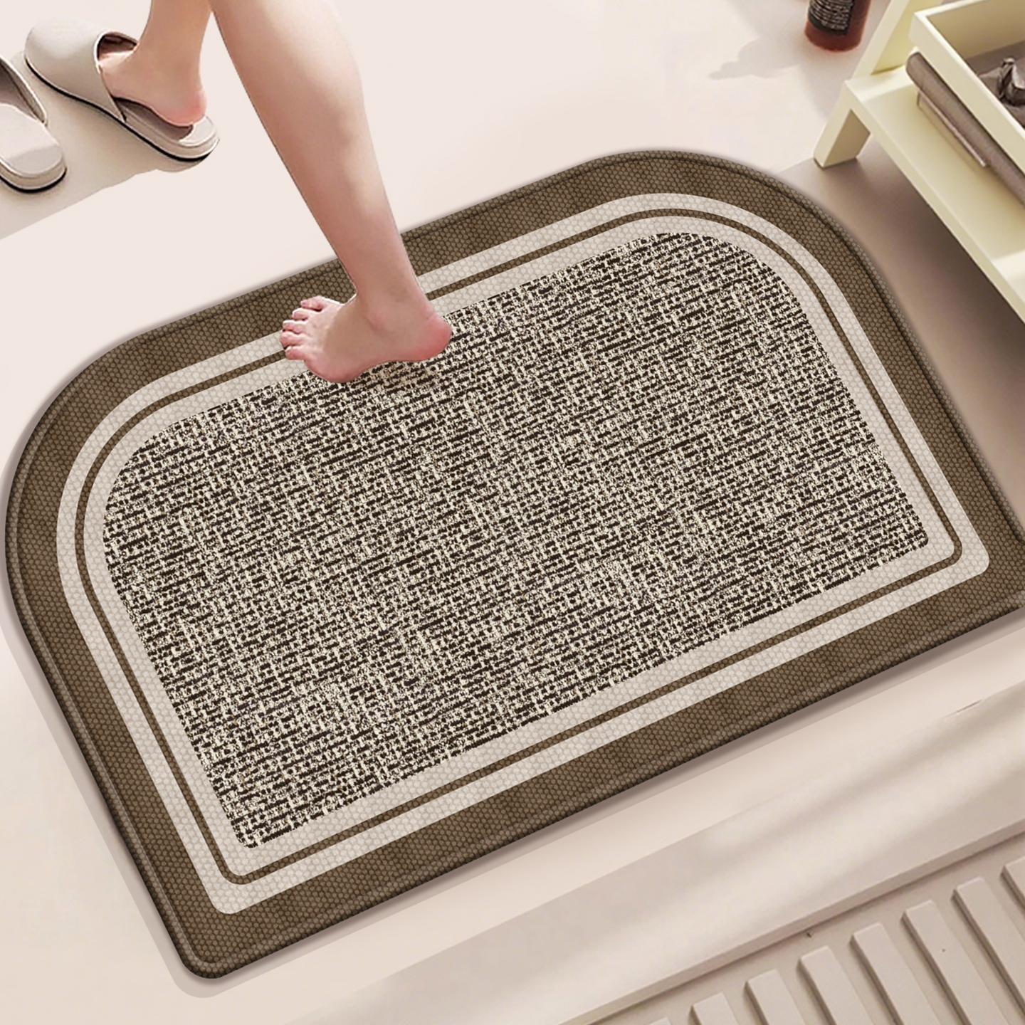 卫生间吸水地垫浴室防滑脚垫